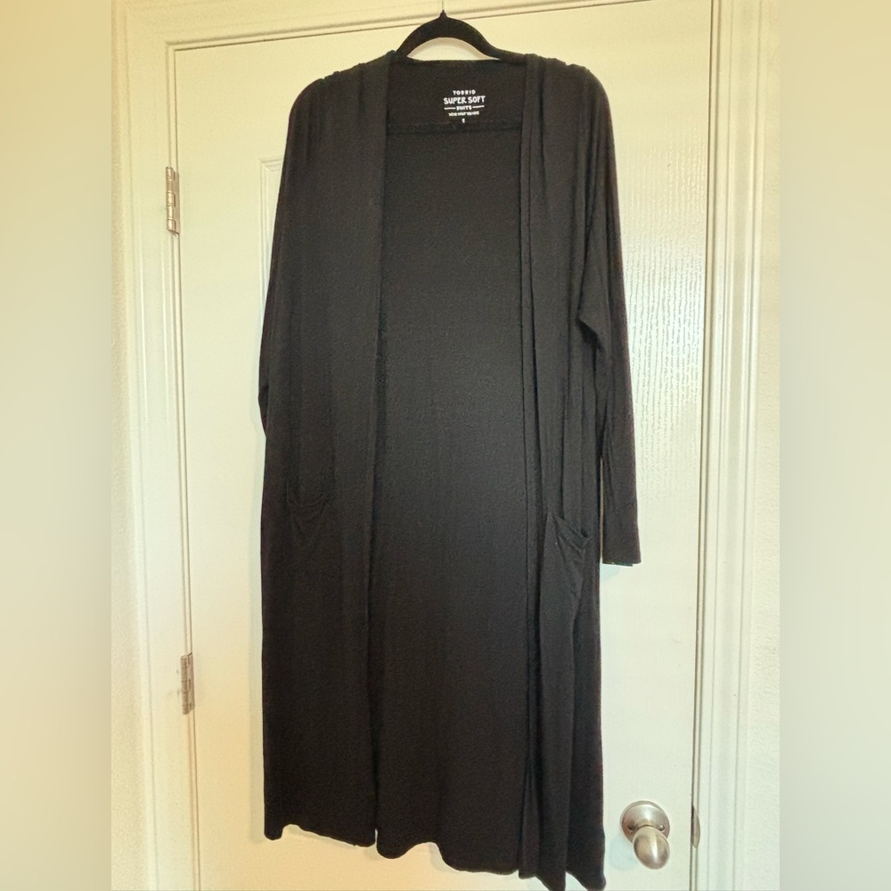 TORRID CALF LENGTH KNIT CARDIGAN
